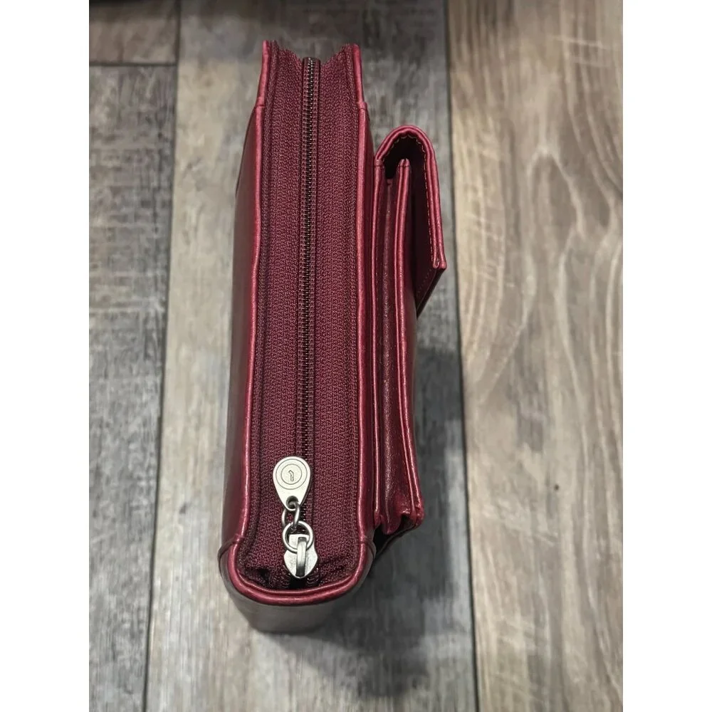 Franklin Covey 365 Faux Leather 7 Ring Classic Planner Retractable Handles